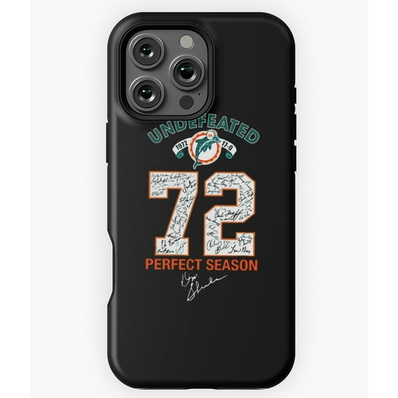 Football Miami Dolphins Inspired M0278 Phone Case for iPhone 17 16 15 14 13 12 11 Pro Max