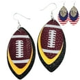 thumbnail image 1 of Football Mom Accessories - Football Accessories for Mom - Football Sports Fans (Yellow & Jet Black), 1 of 9