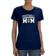 thumbnail image 1 of Football Mom Art Shaped T-Shirt Women -Smartprints Designs, Female XX-Large, 1 of 4