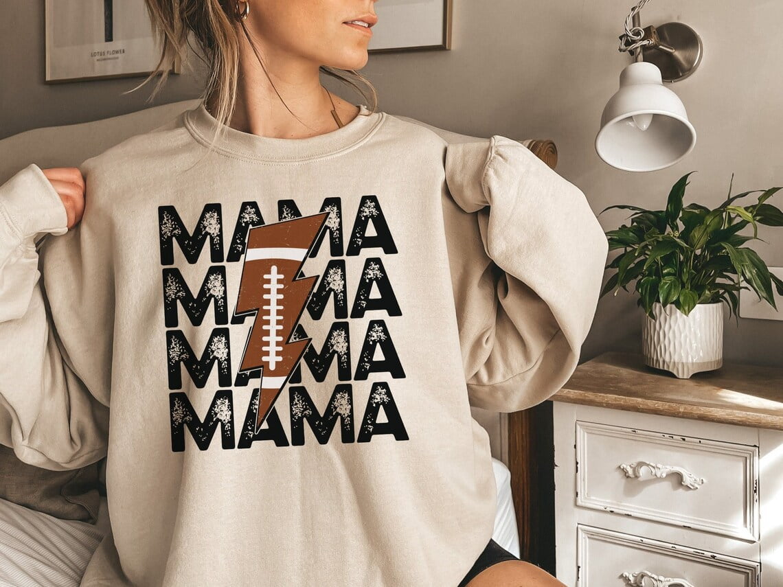 Football Mom Sweatshirt, Football Shirt, Game Day Football Hoodie ...