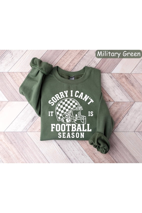 Football Mom Sweatshirt: Trendy Game Day Crewneck All Size S-5Xl