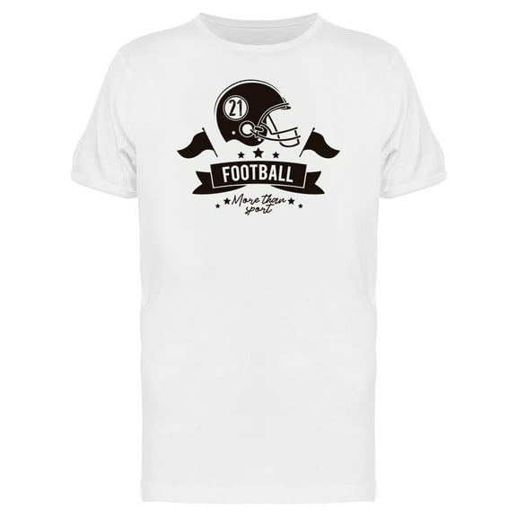 Football More Than Sport T-Shirt Men -Image by Shutterstock, Male XX-Large