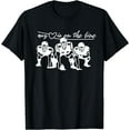 thumbnail image 1 of Football My Heart Is On The Line Offensive Lineman T-Shirt, 1 of 3