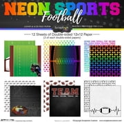 Football Neon Paper Pack