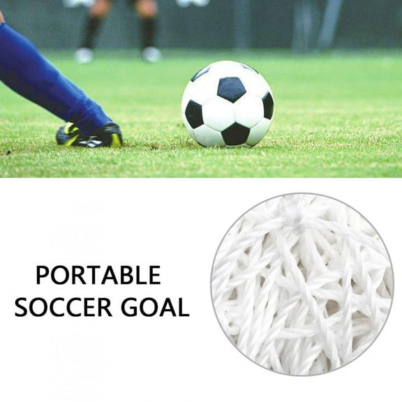 Football Net, 10 X 7ft / 18 X 7ft / 24 X 8ft Soccer Goal Net For Soccer Training For Football Replacement