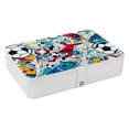 thumbnail image 1 of Football PU Leather Jewelry Box with Removable Compartment and Necklace Organizer Display Case - Portable, 1 of 6