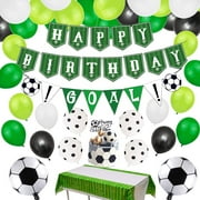 Football Party Supplies Birthday Party DIY Cake Topper by Finypa (75 Count)