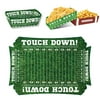 Football Party Supplies Kit for 36: Large Football Food Plates, Disposable Bowls,Nacho Trays - Ideal Football Party Decorations and Favors for Birthday and Tailgate Partie