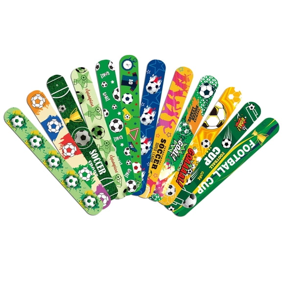 Football Party Supplies, Party Favors for Student, 1X8 In, Bracelets for Student, Football Themed Party Decorations, Kids' Party Supplies, Wristbands for Events, 12 Pc,
