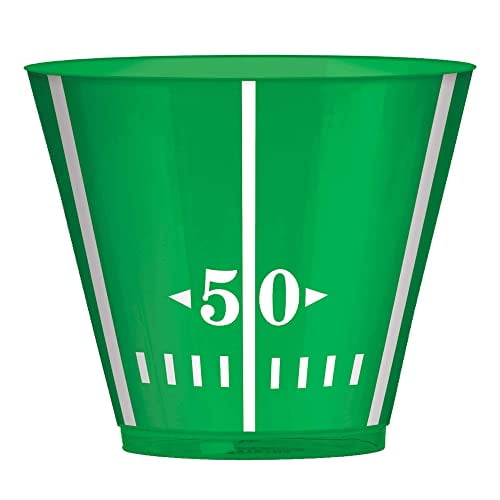 SHINDIGZ Amscan Football Plastic Party Tumblers