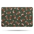 thumbnail image 1 of Football Pattern Bathroom Rugs Mat,Non Slip Microfiber Bathroom Rug,Rubber Backing,Soft Bathroom Mats for Bathroom Floor,Tub and Shower,20x32in(50x80cm), 1 of 5