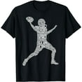 thumbnail image 1 of Football Player American Football Boys Kids Men T-Shirt, 1 of 3