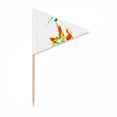 thumbnail image 1 of Football Player Bicycle Kick Pattern Toothpick Triangle Cupcake Toppers Flag, 1 of 3