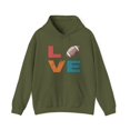 thumbnail image 1 of Football Player Coach Lover Hoodie Gifts Hooded Sweatshirt Pullover Shirt, 1 of 4