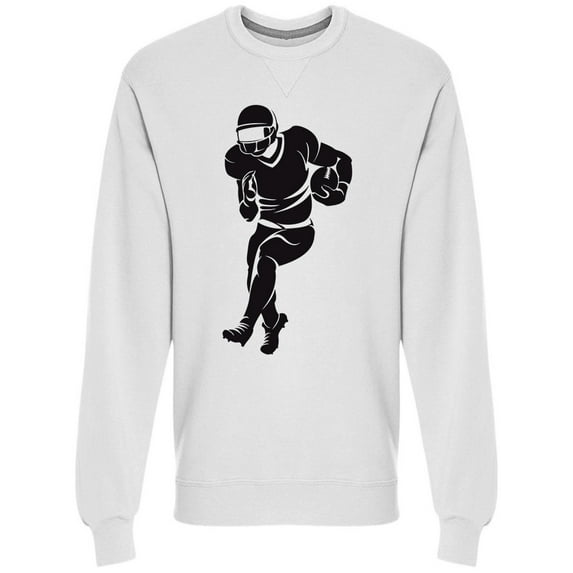 Football Player Defense Sweatshirt Men -Image by Shutterstock, Male x-Large