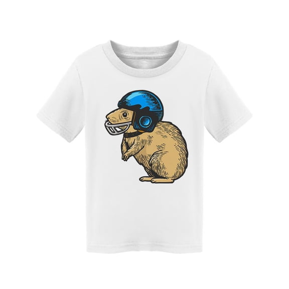 Football Player Hamster T-Shirt Toddler -Image by Shutterstock,  2 Toddler