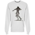 thumbnail image 1 of Football Player Power Sweatshirt Men -Image by Shutterstock, Male Medium, 1 of 2