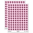 thumbnail image 1 of Football Player Running Solid 200+ Round Stickers - Light Pink - Gloss Finish - 0.50" Size, 1 of 3