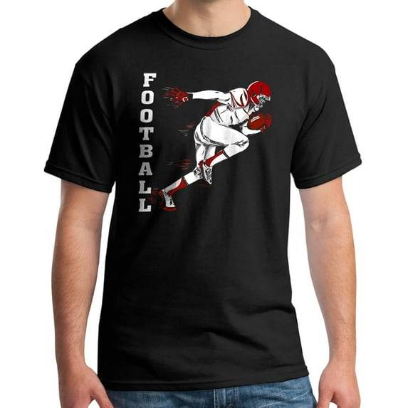 Football Player Tee Shirt | Football Player Tshirt | Football Fan Short Sleeve Shirts