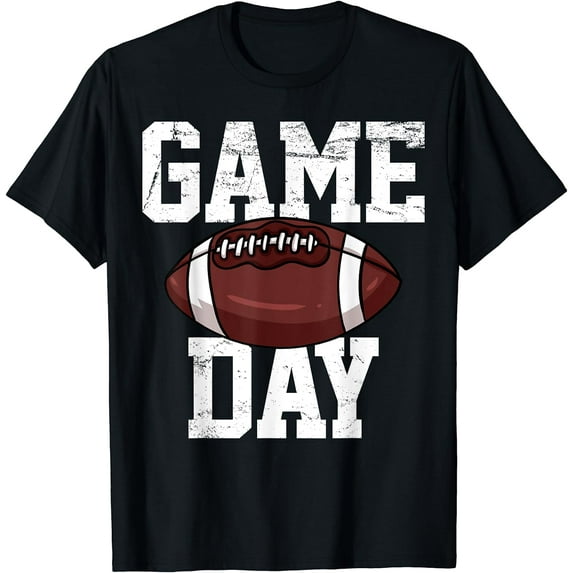 Football Player Vintage Gift T-Shirt Black Large