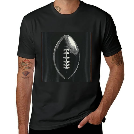 Football Player Vintage Gift T-Shirt Same style for men and women, couple style, multiple sizes