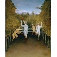 thumbnail image 1 of Football Players , 1908, Henri  Rousseau (1844-1910/French) , Oil on canvas, Solomon R. Guggenheim Museum, New York Poster Print (18 x 24), 1 of 1