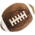 thumbnail image 1 of Football Plush, 11" Soft Football Stuffed Throw Pillows, Fluffy Cute 3D Stuffed Ball Indoor Outdoor Plushies Decoration, Games Sports Toy Gift for Boys and Girls, 1 of 7
