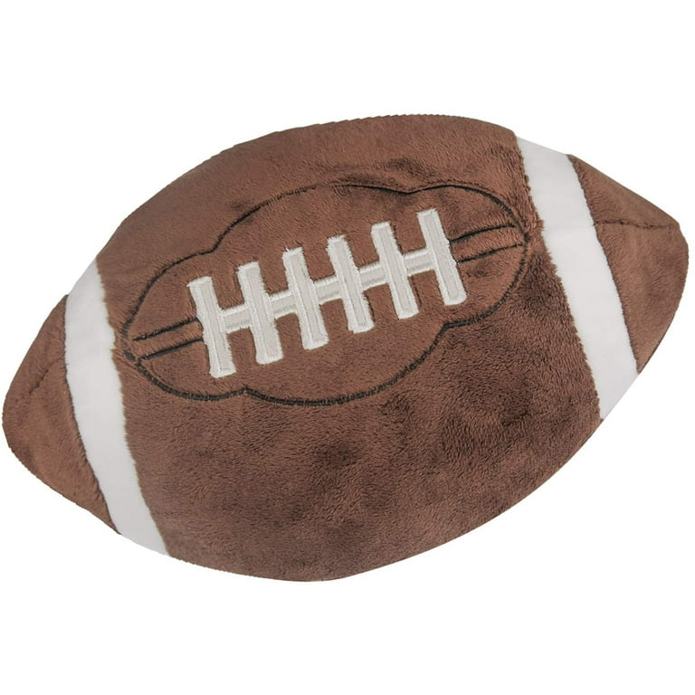 Football Plush Fluffy Plush Football Toys Soft Stuffed Football Plush  Durable Sports Football Shaped Plush Toy Gift for Kids Boy Child Baby Room