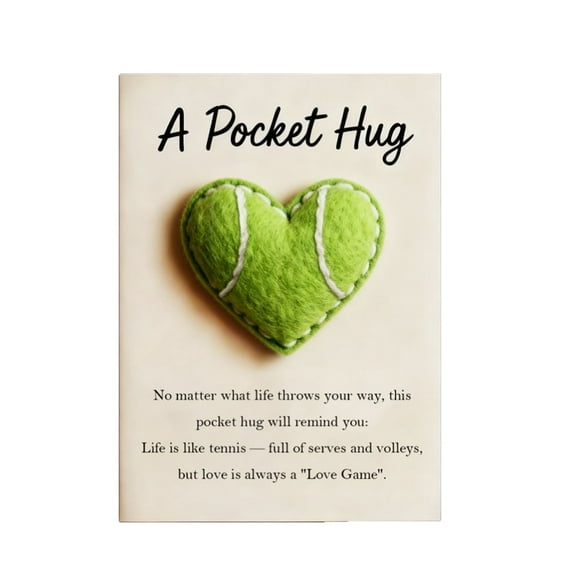 Football Pocket Hug with Gift Card, Baseball Pocket Hug, Golf Pocket Hug, Heart-Shaped Sport-Themed Pocket Hug Collection, Sports Themed Encouragement Gifts, Gifts For Sports Enthusiasts Friends
