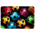 thumbnail image 1 of Football Polyester Chair Mat Non-Slip Machine Washable Indoor Carpet Rug, 1 of 6