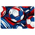 thumbnail image 1 of Football Polyester, Non-Slip, Machine Washable Outdoor Carpet Floor Rug for Door - 3x5 Feet, 1 of 6