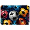 thumbnail image 1 of Football Polyester Non-Slip Office Chair Mat Bath Rugs Floor Rugs Machine Washable, 1 of 6