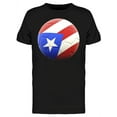 thumbnail image 1 of Football Puerto Rico Ball T-Shirt Men -Image by Shutterstock, Male Large, 1 of 2
