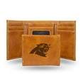 thumbnail image 1 of Football Rico Industries Carolina  Brown Laser Engraved Trifold Laser Engraved Tri-Fold Wallet - Men's Accessory, 1 of 1
