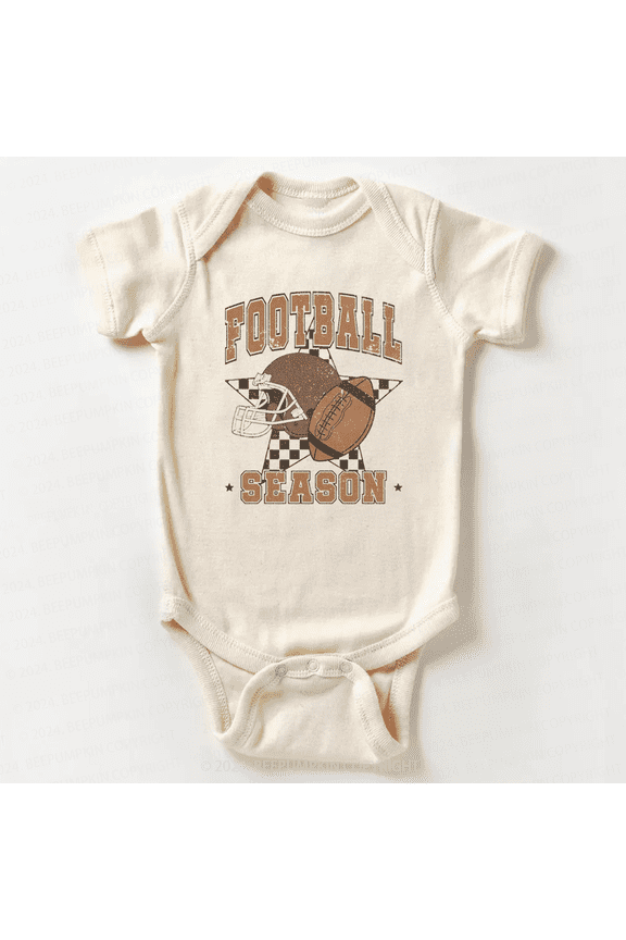 Football Season Baby Bodysuit Cute Baby Onesie, Baby Bodysuit Lat 4424 Cute Baby Onesie, BABY BODYSUIT LAT 4424