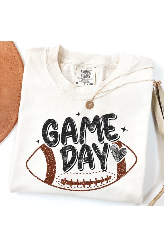 Football Season Mama Game Day Fall T-Shirt
