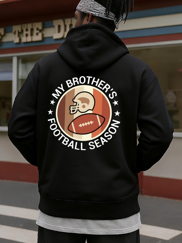 Football Season sweatshirt Exercise men regular fit black All-Season Fitness Top, Sleek Sporty Look, Durable Sportswear comfortable high quality gym Dumbbell Vintage Unisex hoodie