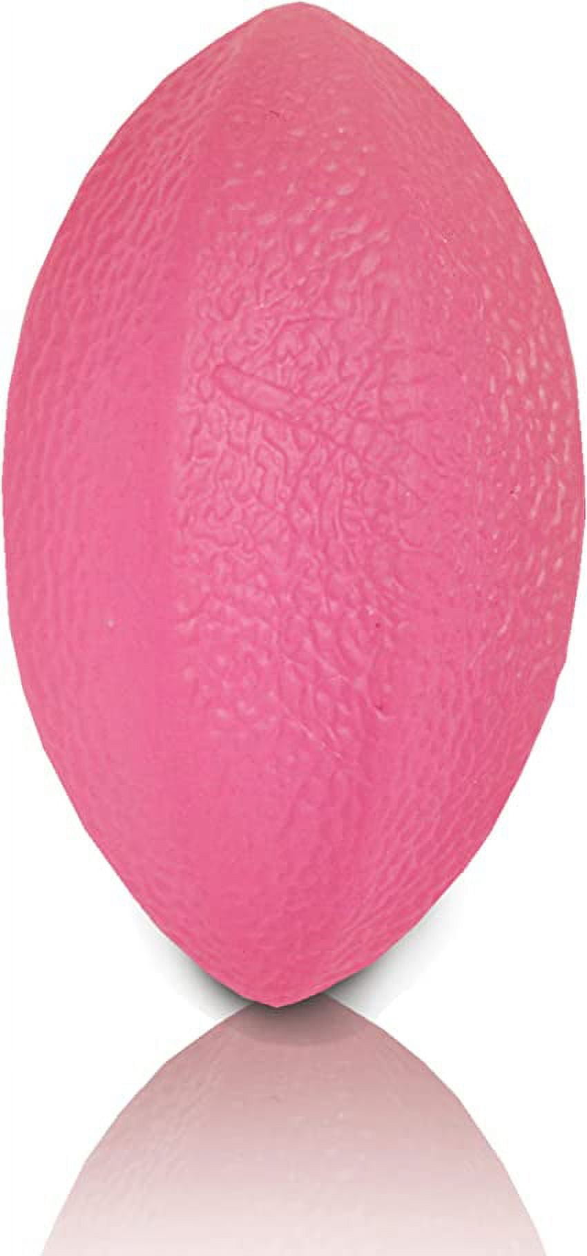 Football Shaped Hand Exerciser, Extra Soft, Pink