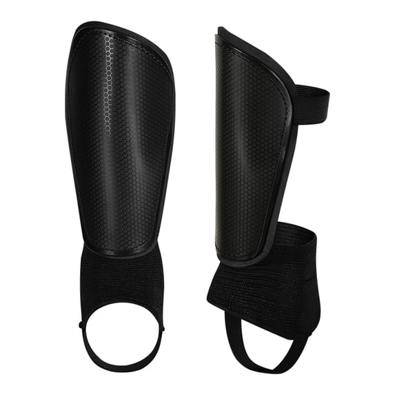 Football Shin Cover Professional Leg Protect Equipment Leg Sleeves Comfortable Soccer Shin Cover for Football Basketball Black XL