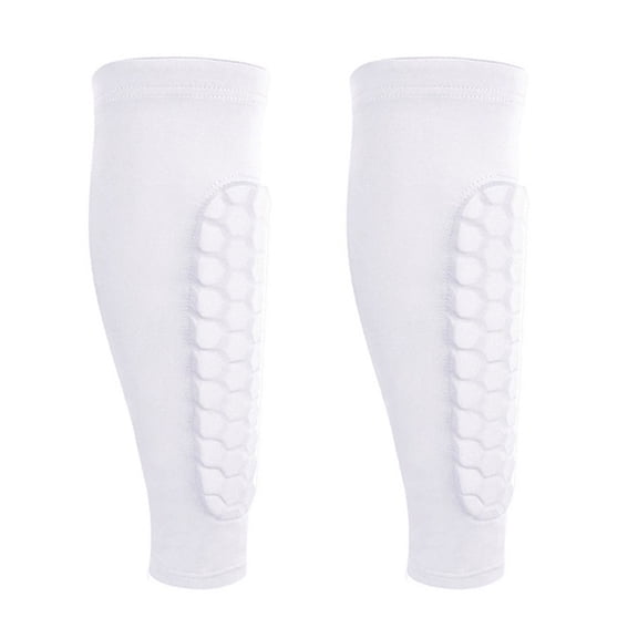 Football Shin Pad Shock Absorption Compression Sleeve Shin Guards Breathable Soccer Shin Guards For Kids Teens Adults
