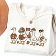 thumbnail image 1 of Football Shirt, Fall Goose Tshirt, Silly Goose Shirt, Autumn Shirt, Cozy Fall Sport Tee Shirt, Football Season T-shirt for Mom, 1 of 2