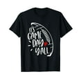 thumbnail image 1 of Football Shirt Women Football Player Mom Game Day T-Shirt, 1 of 5