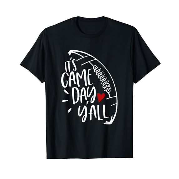 Football Shirt Women Football Player Mom Game Day T-Shirt
