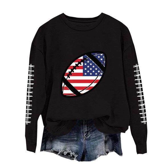 Football Shirts for Women Cowboy Custom Sport Mom Sport Day