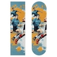 thumbnail image 1 of Football Skateboard Grip Tape Pack of Two - Emery Surface, PVC Backing, 8.8x32.6in/22.4x83 cm • Skateboard Stickers Set for Deck Upgrade and Customization, 1 of 5