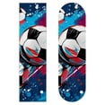 thumbnail image 1 of Football Skateboard Stickers Pack of Two | Emery Surface with PVC Back | 8.8x32.6in/22.4x83 cm Size - Skateboard Accessories, 1 of 5