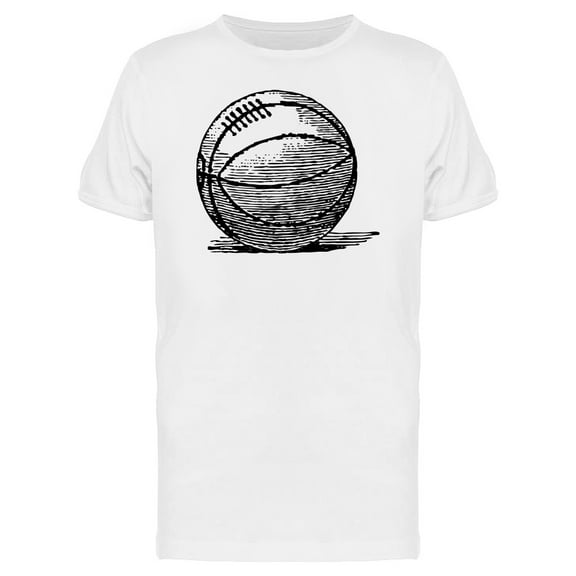 Football Sketch T-Shirt Men -Image by Shutterstock, Male Small
