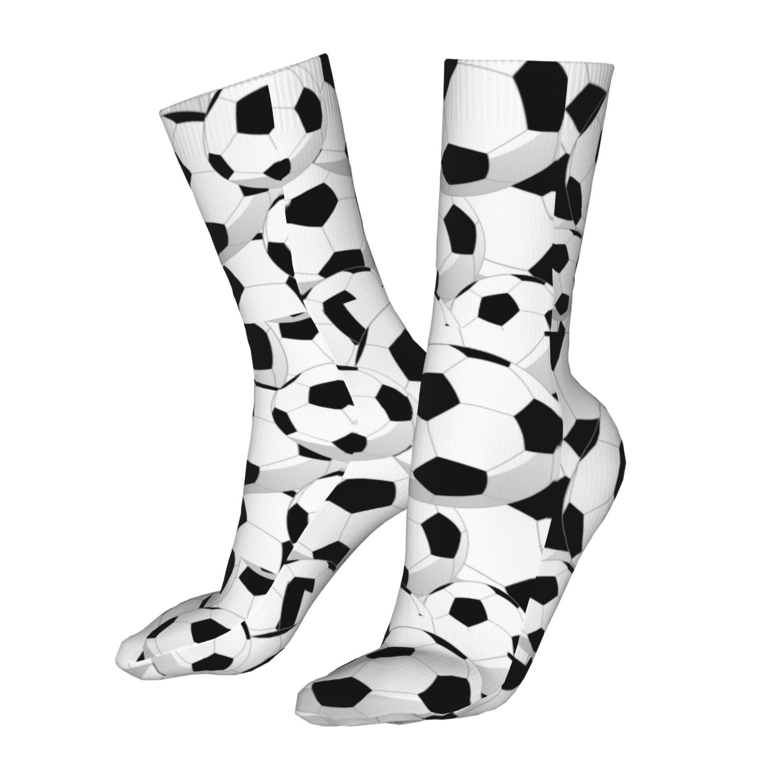 Football Soccer (6) Socks for Women Men Novelty Colorful Crew Socks