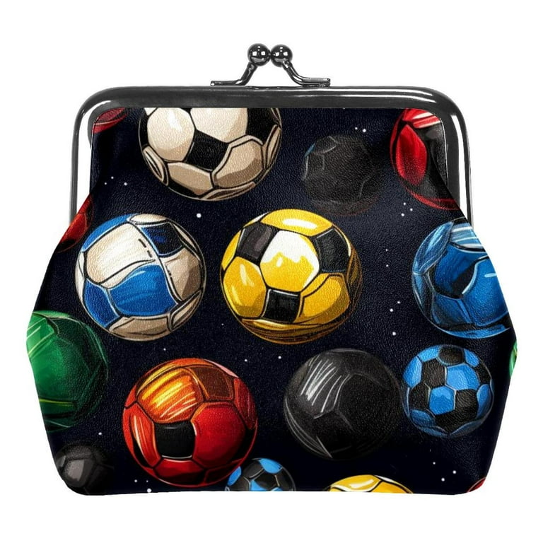 Football coin purse store