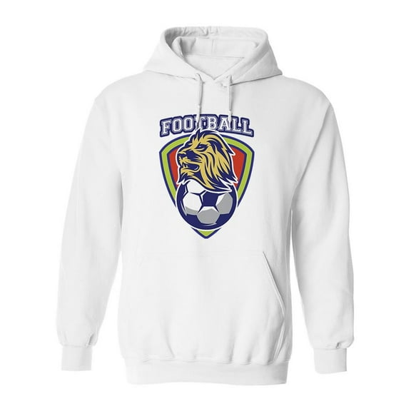 Football Soccer Icon- Hoodie Men -Image by Shutterstock, Male XX-Large